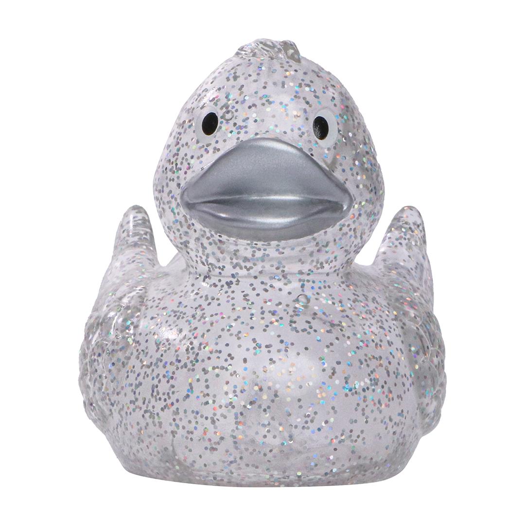 M131004 Glitter/silver - Rubber duck, wings - mbw